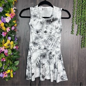 1🌼3/$30🌼Dori Creations Sleeveless Tie Dye Peplum Babydoll Top Size 8/Medium